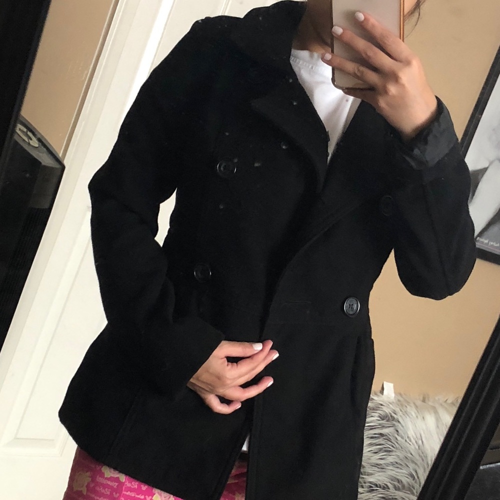 Black coat